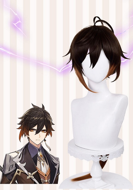 原神 鍾麗オンブル コスプレウィッグ