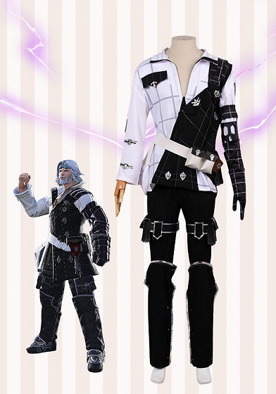 Final Fantasy XIV Cid nan Garlond Cosplay Costume