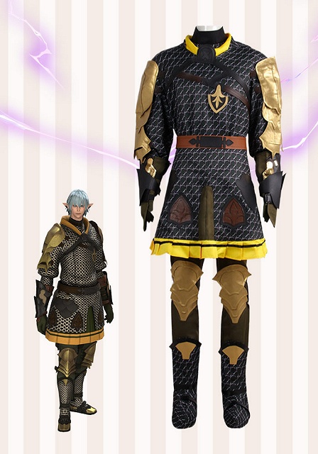 Final Fantasy XIV Haurchefant Greystone Cosplay Costume