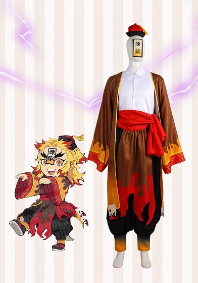 鬼滅の刃 煉獄杏寿郎 ハロウィン コスプレ衣装