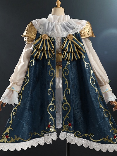 Identity V Half-Elf Knight Grave Keeper Andrew Kreiss Cosplay Costume 