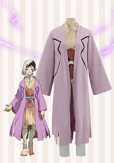Dr. Stone Gen Asagiri Cosplay Costume