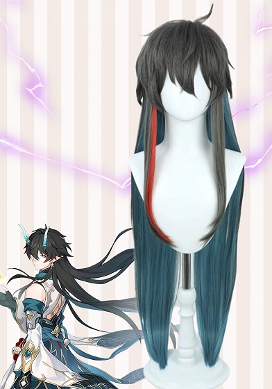 Honkai: Star Rail Honkai: Star Rail Dan Heng Imbibitor Lunae Cosplay Wig