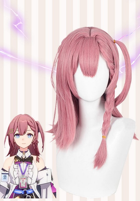 Honkai: Star Rail Asta Pink Cospaly Wig