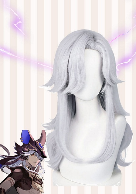 原神 ファトゥイ・ザ・ナイブ アルレッキーノ コスプレウィッグ