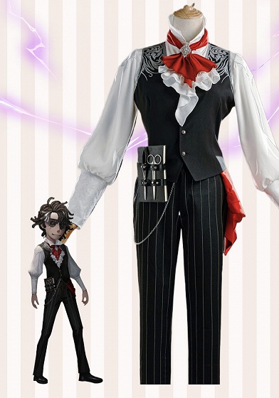 Identity V Director's Assistant Issac Goodwin Cosplay Costume 