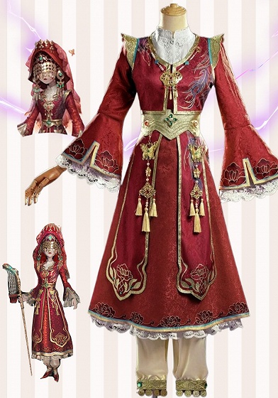 Identity V Konghou Entomologist Melly Plinius Cosplay Costume 