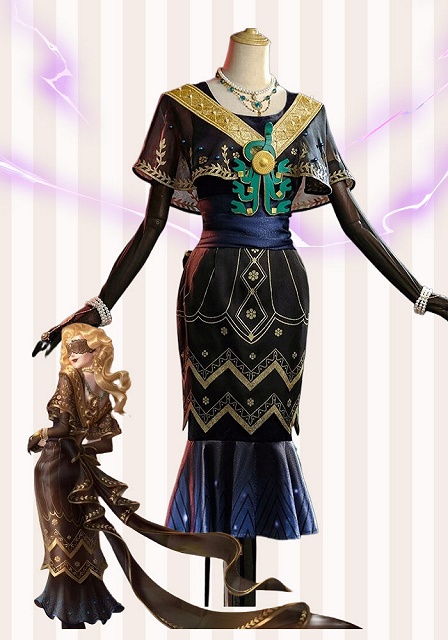Identity V Envoy Messenger The Dream Witch Yidhra Cosplay Costume 