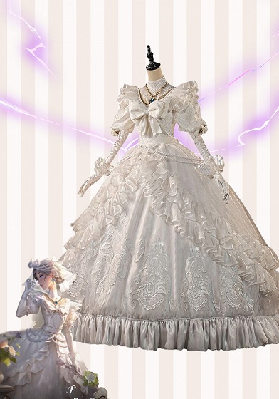 Identity V  Bloody Queen Mary Promised Day Cosplay Costume 