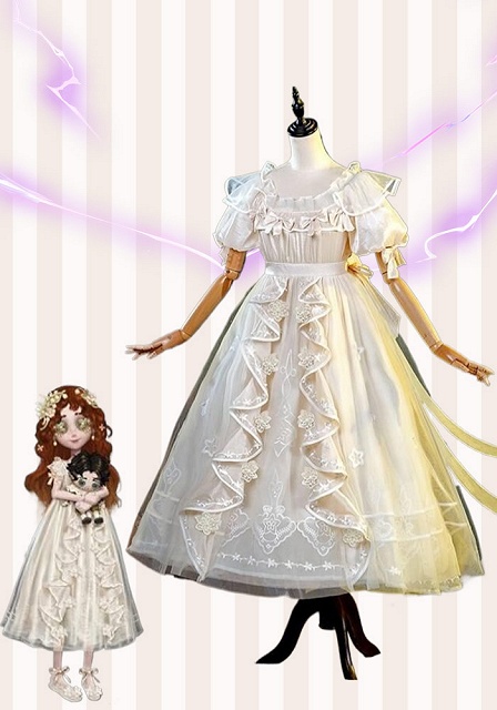 Identity V Little Girl Eurydice Cosplay Costume 