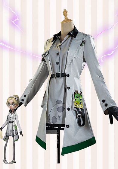 Identity V Bamboo Guardian Doctor Emily Dyer Cosplay Costume 