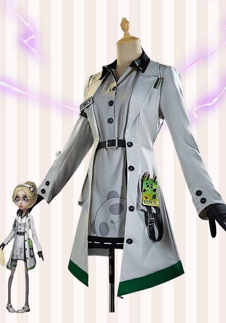 Identity V Bamboo Guardian Doctor Emily Dyer Cosplay Costume 