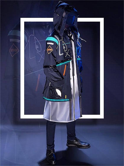 Arknights Doctor Cosplay Costume 