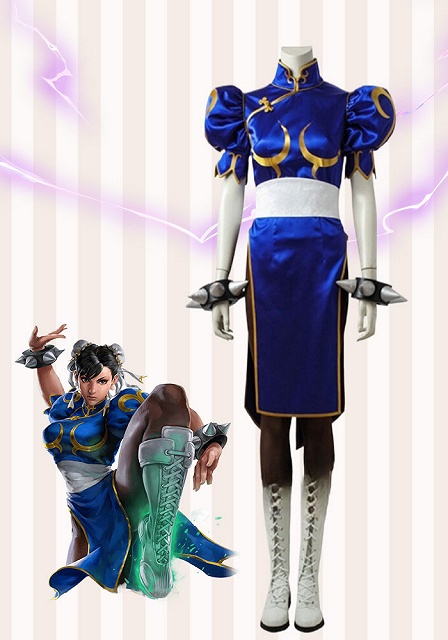 Street Fighter V Chun Li Cosplay Costume