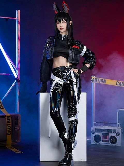 Arknights Ambience Synesthesia Texas Cosplay Costume 