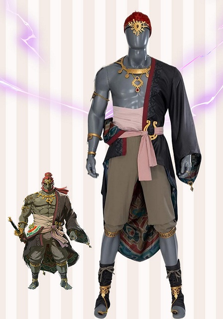The Legend of Zelda: Tears of the Kingdom Ganondorf Cosplay Costume 