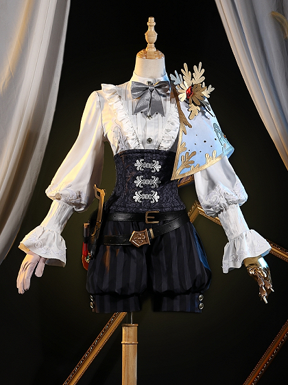 Identity V Golden Ratio Painter Edgar Valden Cosplay Costume 