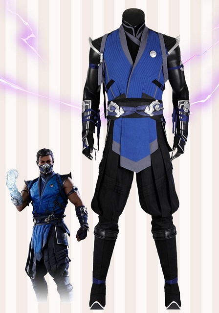 Mortal Kombat 1 Bi-Han - Sub-Zero Cosplay Costume 