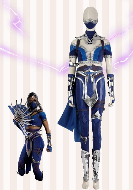 Mortal Kombat 1 Kitana Leather Cosplay Costume 