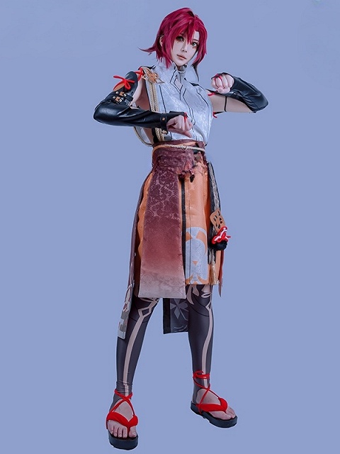 Genshin Impact Shikanoin Heizou Cosplay Costume