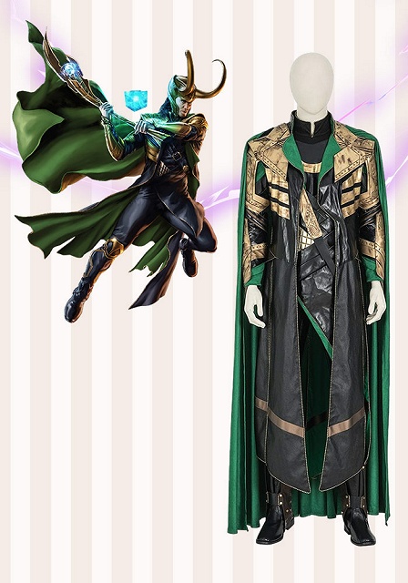 Loki Season 1 Loki Laufeyson Cosplay Costume
