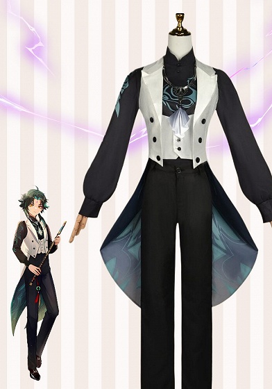Genshin Impact Genshin Concert Xiao Cosplay Costume