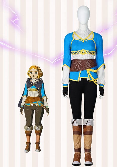 The Legend of Zelda: Breath of the Wild Princess Zelda Cosplay Costume
