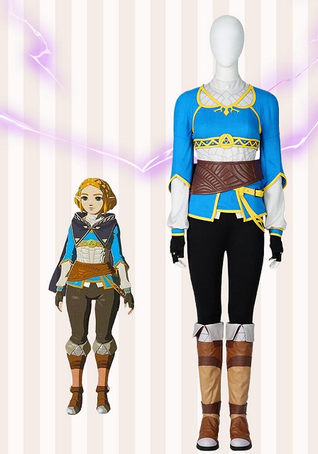 The Legend of Zelda: Breath of the Wild Princess Zelda Cosplay Costume