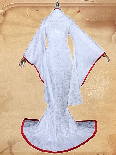 Identity V Shiromuku Geisha Michiko Cosplay Costume 