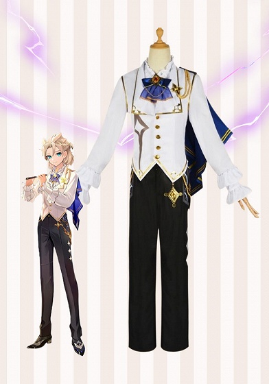 Genshin Impact Genshin Concert Albedo Cosplay Costume