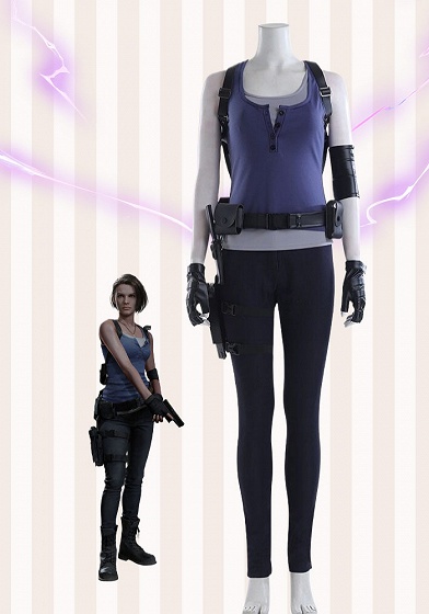  Resident Evil 3 Remake Jill Valentine Cosplay Costume