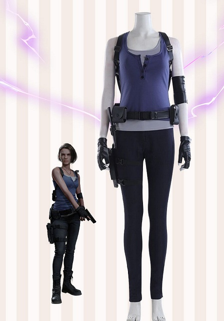  Resident Evil 3 Remake Jill Valentine Cosplay Costume