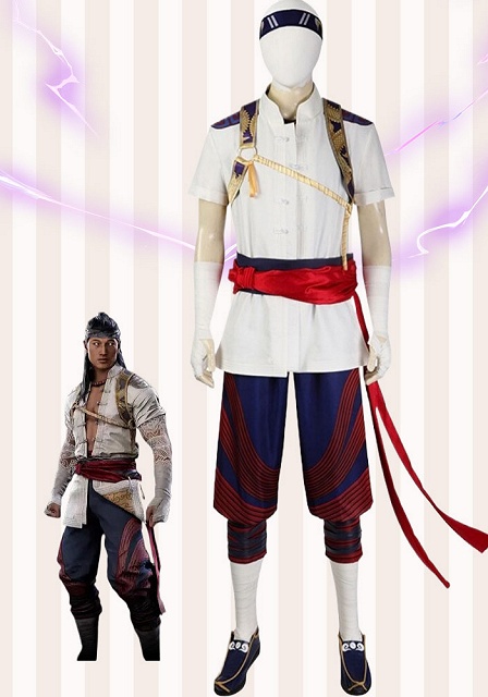 Mortal Kombat 1 Liu Kang Cosplay Costume