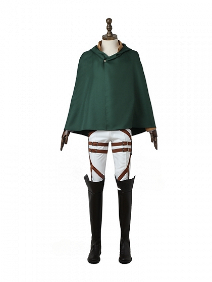 Attack on Titan Survey Corps Eren Yaeger Cosplay Costume