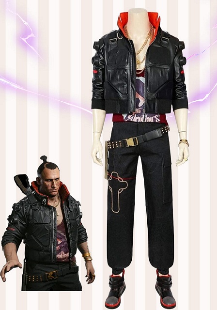Cyberpunk 2077 Jackie Welles Cosplay Costume