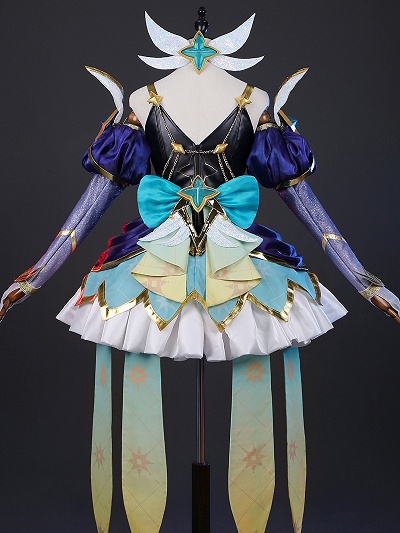 リーグ・オブ・レジェンド プレステージ スターガーディアン シンドラ コスプレコスチューム