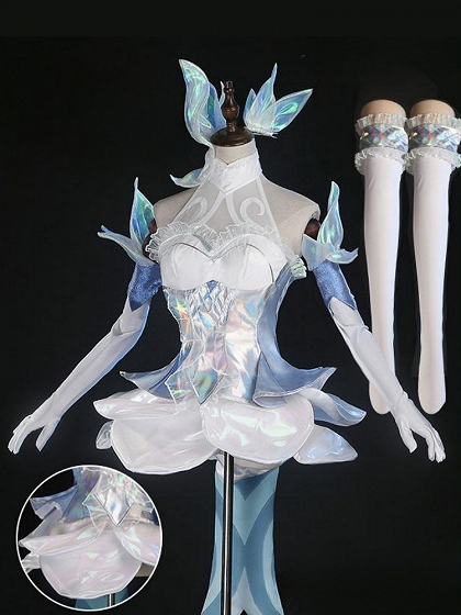 リーグ・オブ・レジェンド クリスタルローズ ザイラ コスプレコスチューム