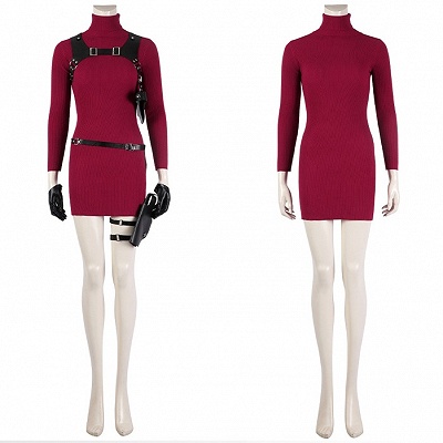Resident Evil 4 Remake Ada Wong Cosplay Costume