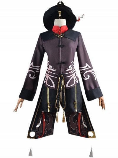 Genshin Impact Hu Tao Cosplay Costume