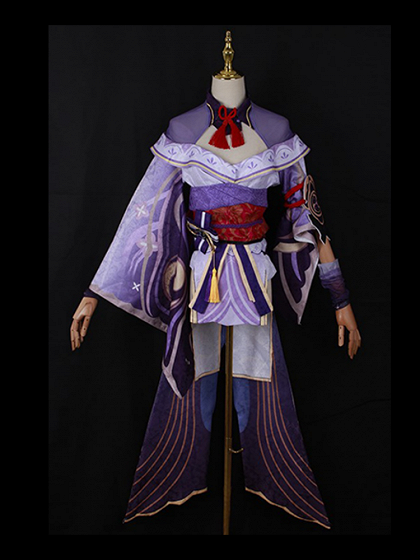 Genshin Impact Raiden Shogun Cosplay Costume