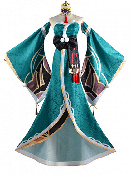 Genshin Impact Ms Hina Gorou Female Cosplay Costume