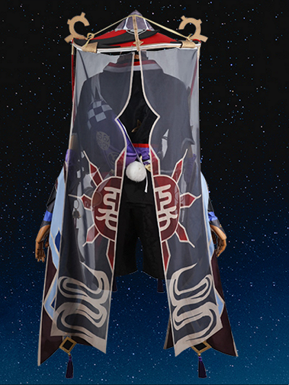 Genshin Impact Kunikuzushi Wanderer Balladeer Cosplay Costume