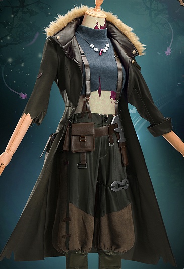 Identity V Fluorite Cheerleader Lily Barriere Cosplay Costume 