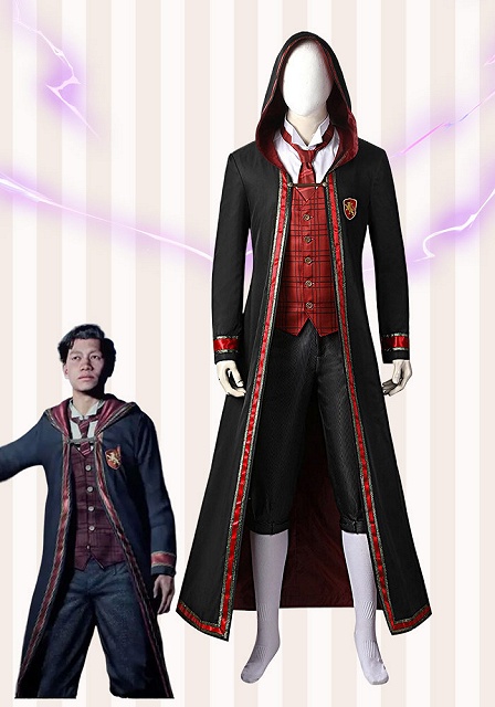 Hogwarts Legacy Gryffindor Male School Uniform Cosplay Costume