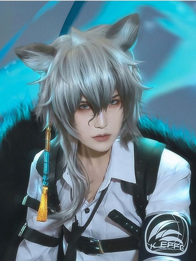 Arknights SilverAsh Cosplay Furry Ears