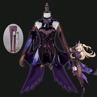 Genshin Impact Fischl von Luftschloss Narfidort Cosplay Costume