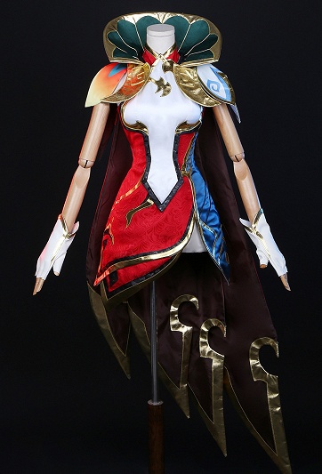 リーグ・オブ・レジェンド プレステージ ブレイブ フェニックス ザヤ コスプレ コスチューム