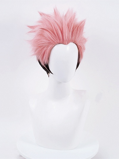 Jujutsu Kaisen Ryomen Sukuna Pink and Black Cosplay Wig