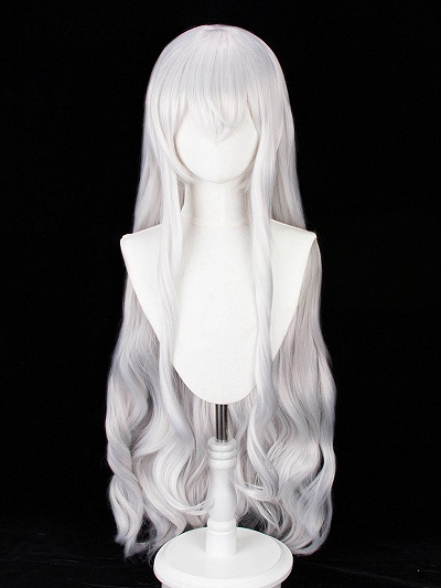 Arknights Born as One Specter the Unchained  Silver Cosplay Wig