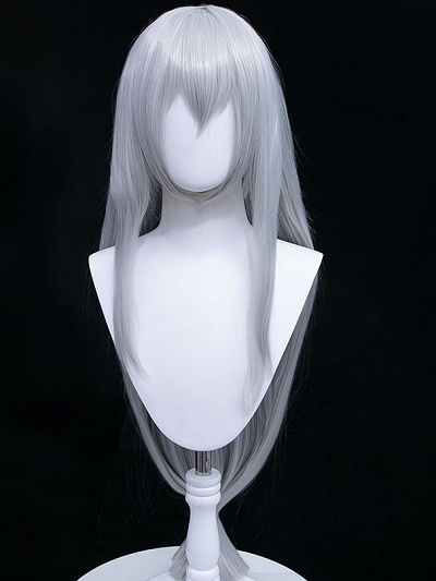 Arknights Skadi Silver Cosplay Wig